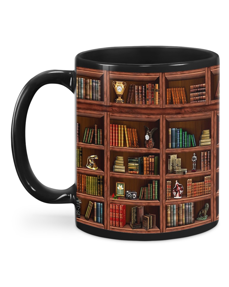 Book Shelf Library Mug 2
