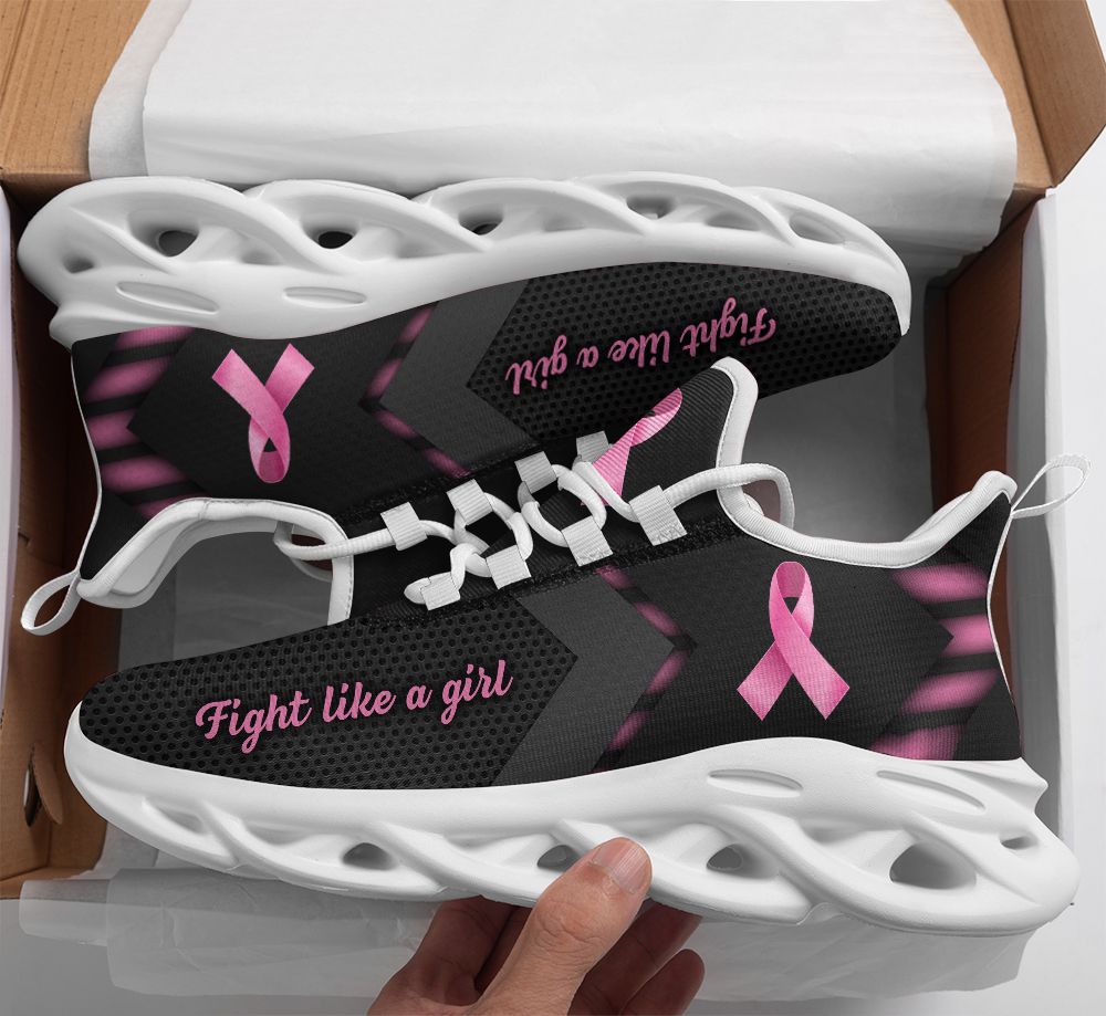 Breast cancer fight like a girl clunky max soul shoes1