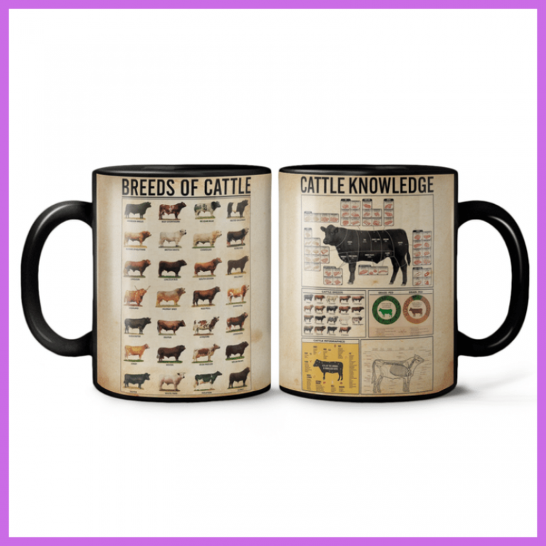 Breeds of cattle cattle knowledge mug 2
