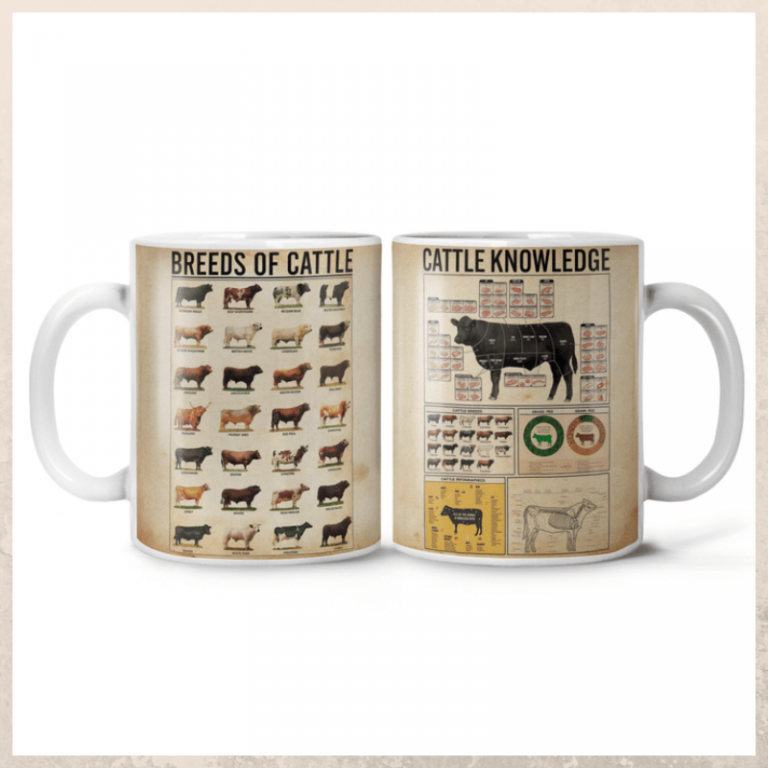 Breeds of cattle cattle knowledge mug 4
