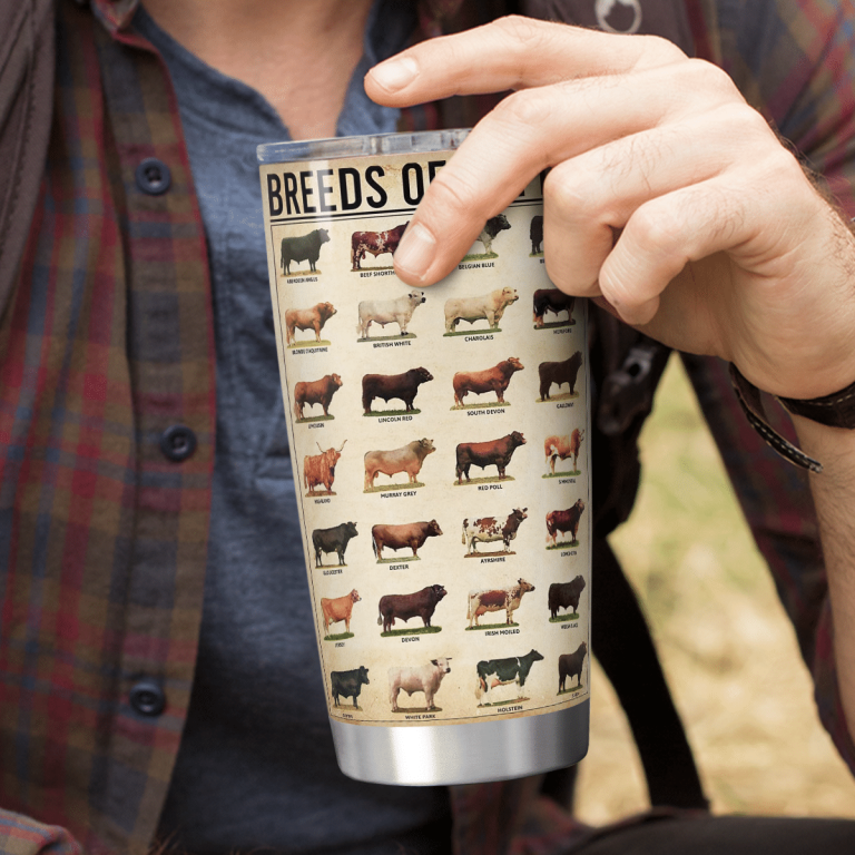 Breeds of cattle cattle knowledge tumbler 4