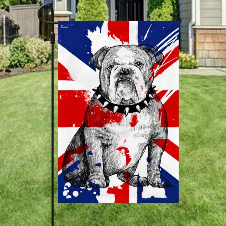 British UK Proud Bulldog Flag 3