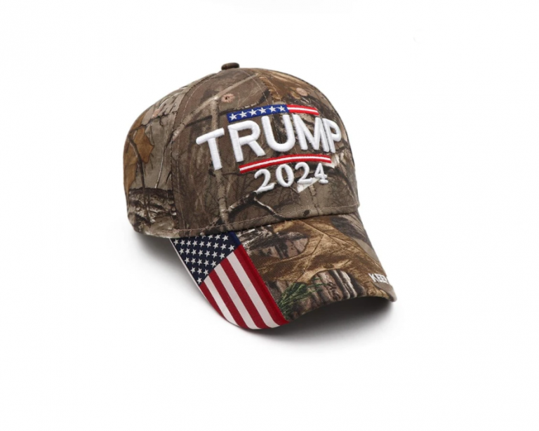 Camo Trump 2024 Keep America Great Caps Hat3