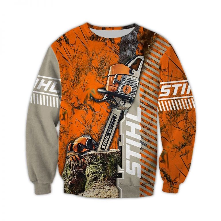 Chainsaw STIHL 3d all over printed shirt hoodie 3
