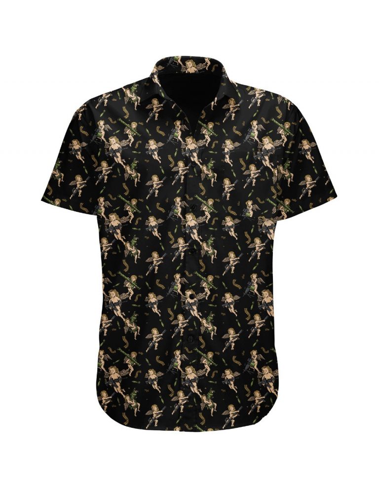 Cherub Button-up hawaiian shirt Cherub Button up hawaiian shirt