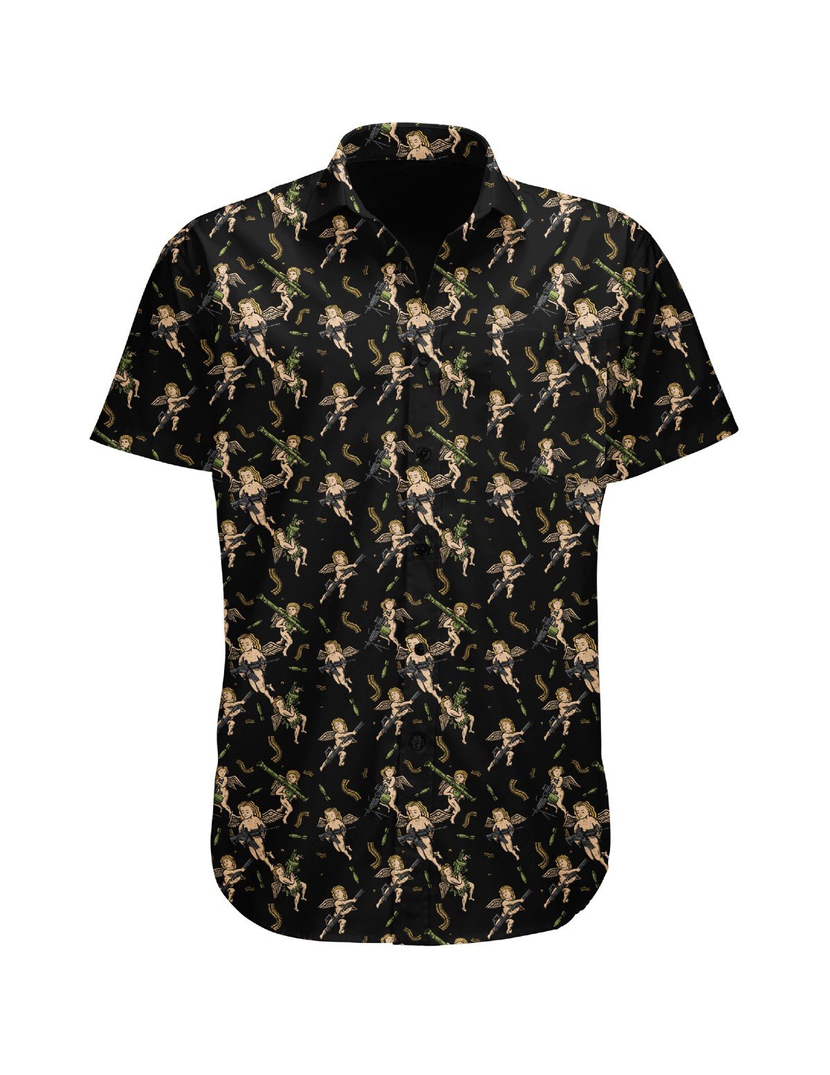 Cherub Button-up hawaiian shirt 3 Cherub Button up hawaiian shirt