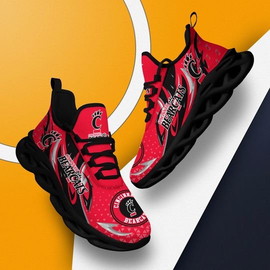 Cincinnati bearcats max soul clunky shoes 4 Cincinnati bearcats max soul clunky shoes1