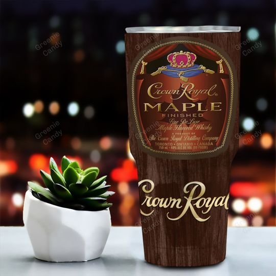 Crown Royal Maple Custom Name and Year Tumbler 3 Crown Royal Maple Custom Name and Year Tumbler2