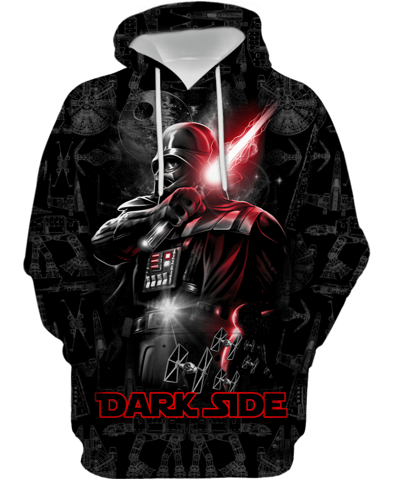 Dark Side Darth Vader 3d over printed hoodie and sweatshirt (3) Dark Side Darth Vader 3d over printed hoodie and sweatshirt 3
