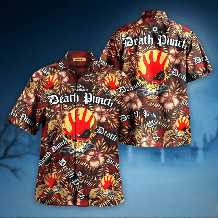 Death Punch Hawaiian Shirt2