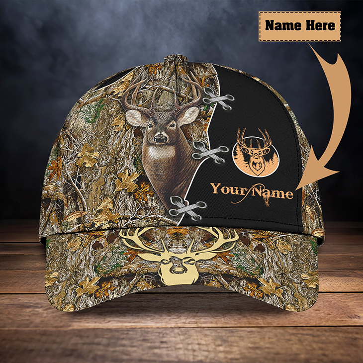 Deer Hunting Custom Name Cap