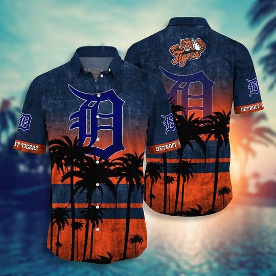 Detroit Tigers Hawaiian Shirt