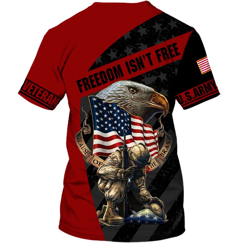 Eagle Firefighter American flag Freedom isn't free 3d shirt hoodie 4 Eagle Firefighter American flag Freedom isnt free 3d shirt hoodie 3