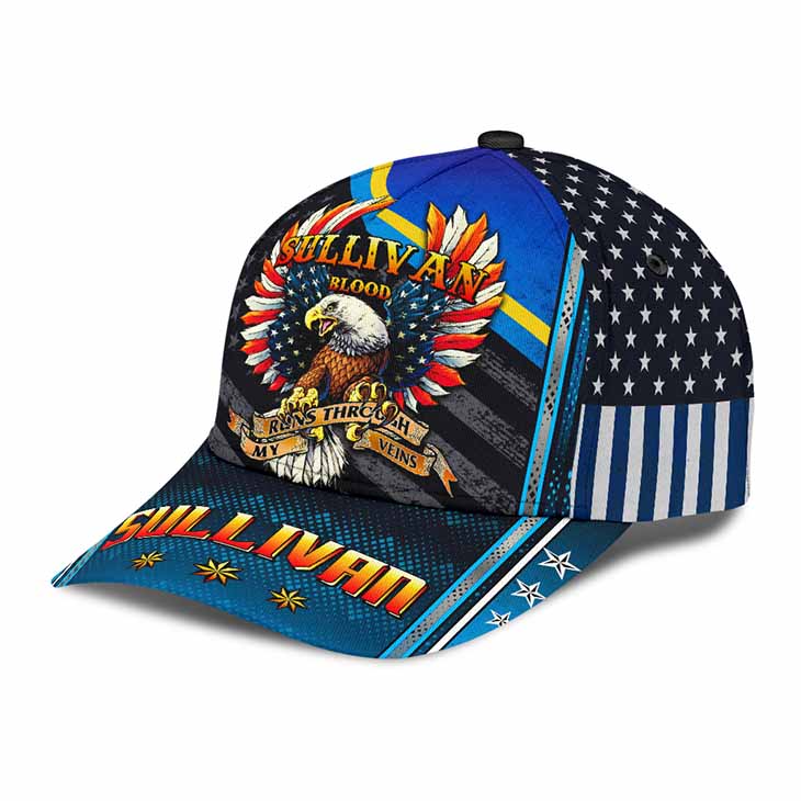 Eagle Sullivan Blood Runs Through My Veins Sullivan Cap Hat 5 Eagle Sullivan Blood Runs Through My Veins Sullivan Cap Hat3