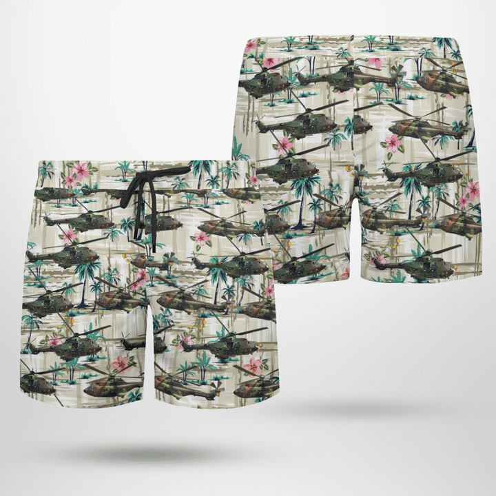 Eurocopter cougar french army hawaiian shirt & shorts 5 Eurocopter cougar french army hawaiian shirt shorts5