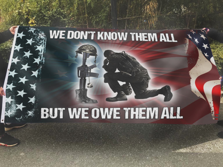 Firefighter We Dont Know Them All But We Owe Them All Flag 2