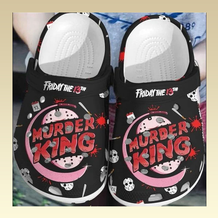 Friday The 13th Murder King Crocband Clog Shoes 4 Friday The 13th Murder King Crocband Clog Shoes 2