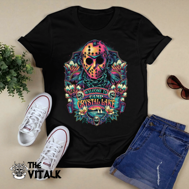 Friday the 13th Jason Voorhees Welcome to camp crystal lake shirt, hoodie 1 Friday the 13th Jason Voorhees Welcome to camp crystal lake shirt hoodie 1