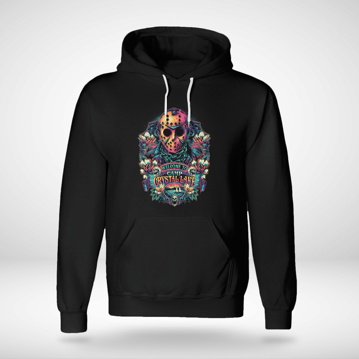 Friday the 13th Jason Voorhees Welcome to camp crystal lake shirt hoodie 6 Friday the 13th Jason Voorhees Welcome to camp crystal lake shirt hoodie 5