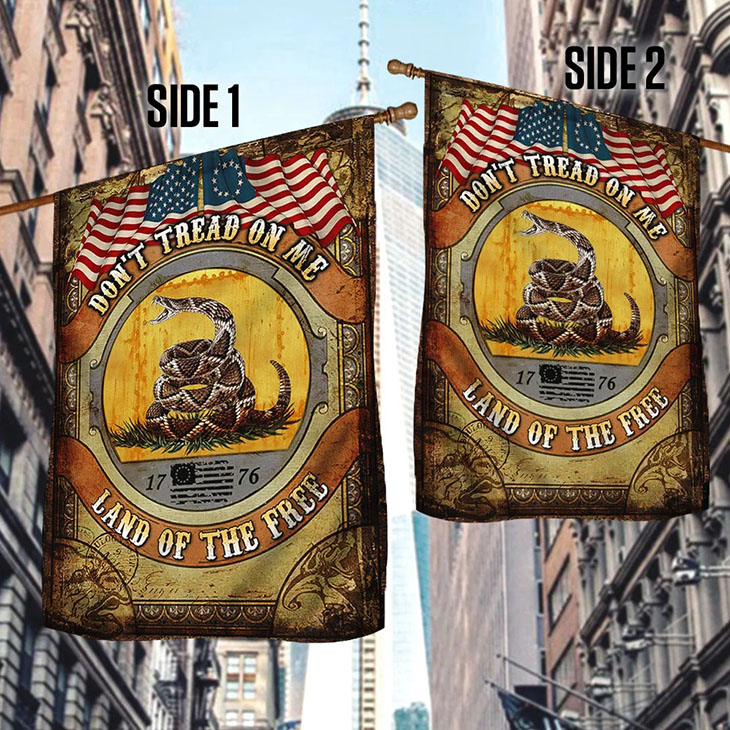 Gadsden Flag Dont Tread On Me Land Of The Free Flag 4 Gadsden Flag Dont Tread On Me Land Of The Free Flag2