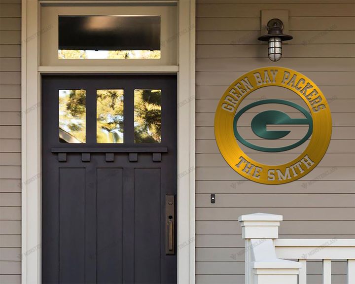 Green Bay Packers customized cut metal sign wall decor