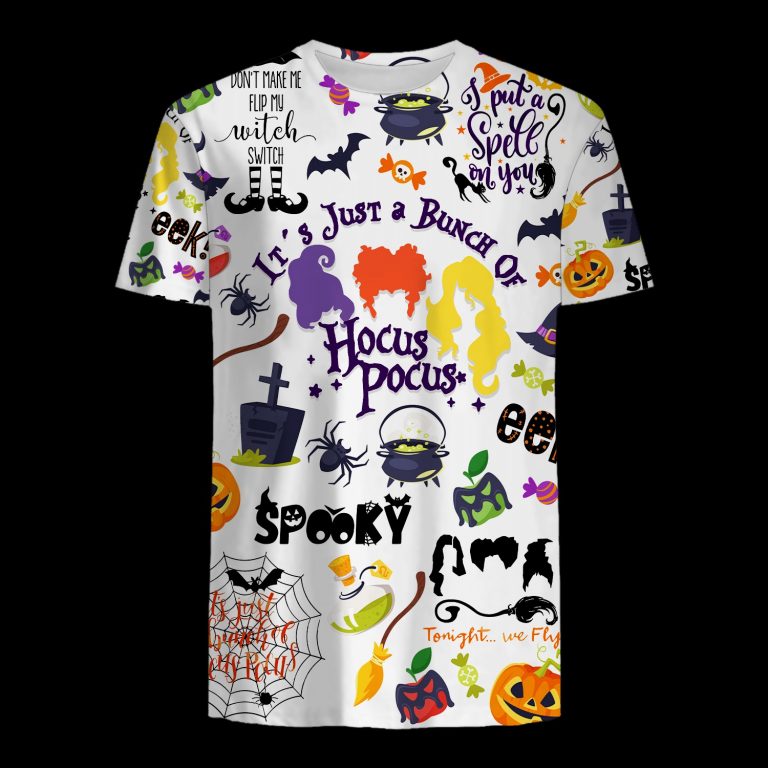 Hocus Pocus Its just a bunch of Spooky Halloween shirt hoodie 2