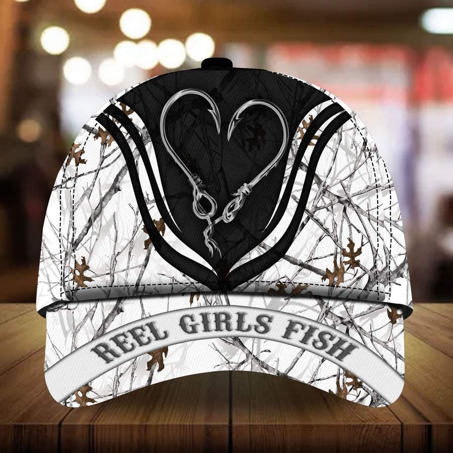 Hook Couple Reel girls fish custom personalized name cap 7 Hook Couple Reel girls fish custom personalized name cap 6