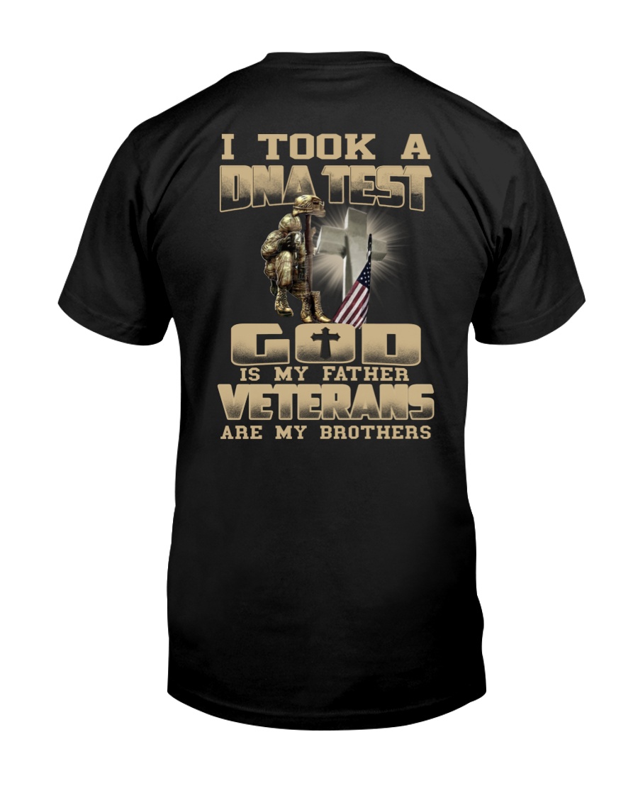 I Took A DNA Test God Is My Father Veterans Are My Brothers shirt hoodie 1