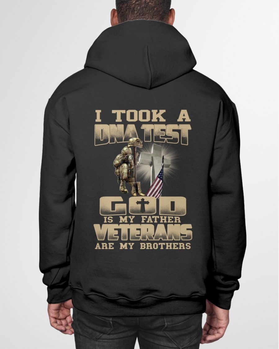 I Took A DNA Test God Is My Father Veterans Are My Brothers shirt, hoodie 5 I Took A DNA Test God Is My Father Veterans Are My Brothers shirt hoodie 4