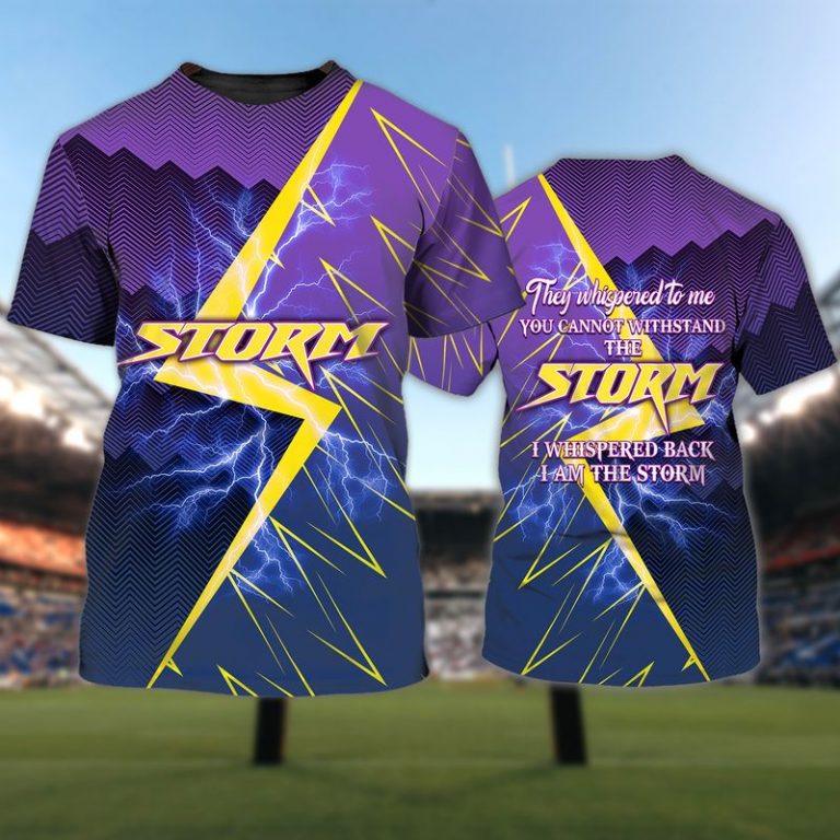 I whispered back I am the storm 3d shirt hoodie