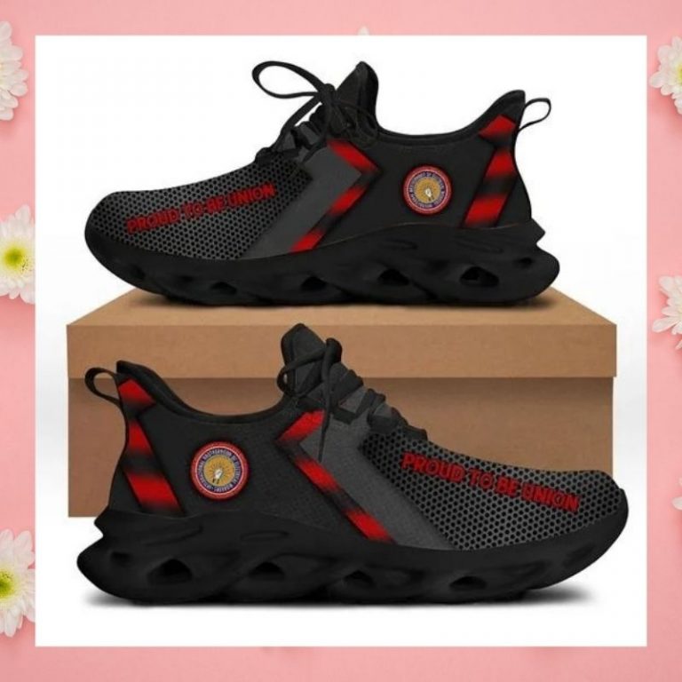 International Brotherhood of Electrical Workers proud to be union max soul clunky sneaker shoes 2 International Brotherhood of Electrical Workers proud to be union max soul clunky sneaker shoes 2