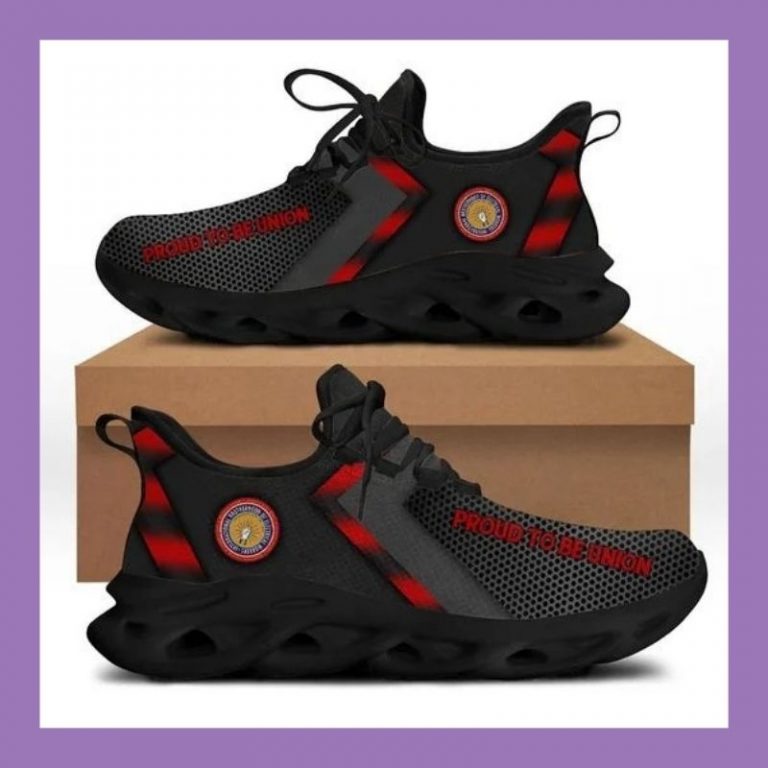 International Brotherhood of Electrical Workers proud to be union max soul clunky sneaker shoes 3 International Brotherhood of Electrical Workers proud to be union max soul clunky sneaker shoes 3