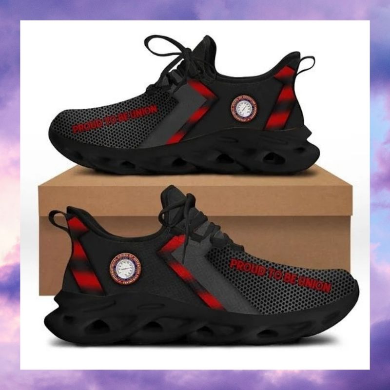 International Union of Operating Engineers proud to be union max soul clunky sneaker shoes 3 International Union of Operating Engineers proud to be union max soul clunky sneaker shoes 2