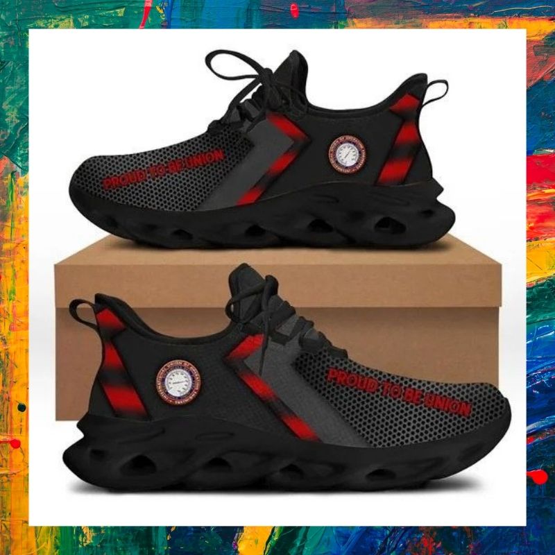 International Union of Operating Engineers proud to be union max soul clunky sneaker shoes 4 International Union of Operating Engineers proud to be union max soul clunky sneaker shoes 3