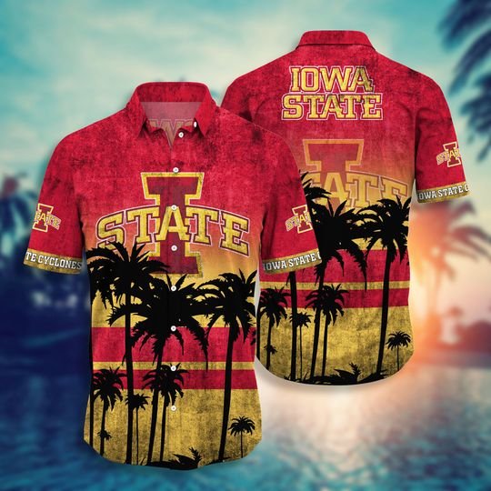 Iowa State Cyclones Summer Hawaiian Shirt short
