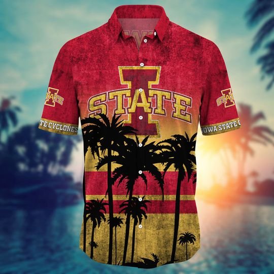 Iowa State Cyclones Summer Hawaiian Shirt short1