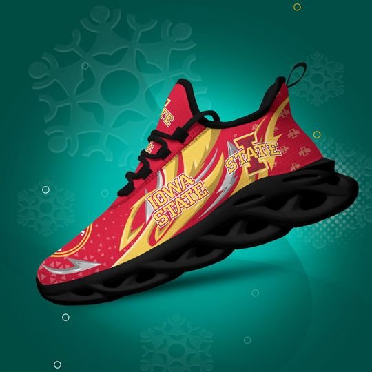 Iowa State Cyclones clunky max soul high top shoes
