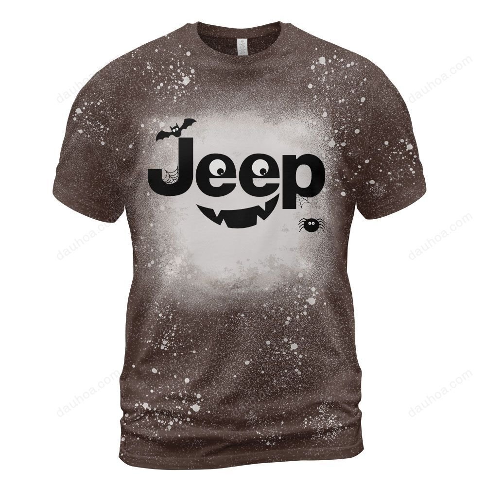 Jeep Boo Halloween bleach T shirt 11 Jeep Boo Halloween bleach T shirt 10