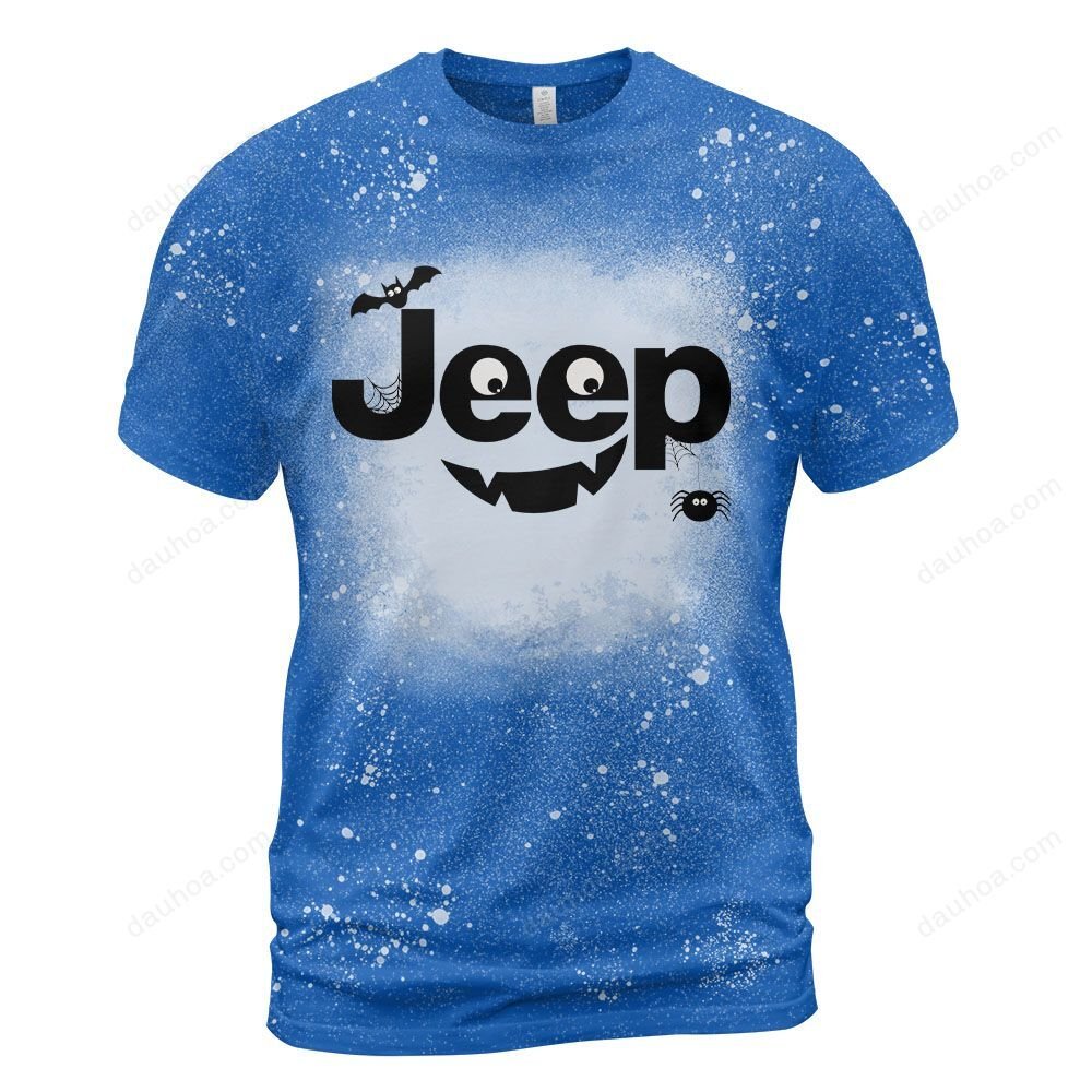 Jeep Boo Halloween bleach T shirt 9 Jeep Boo Halloween bleach T shirt 8