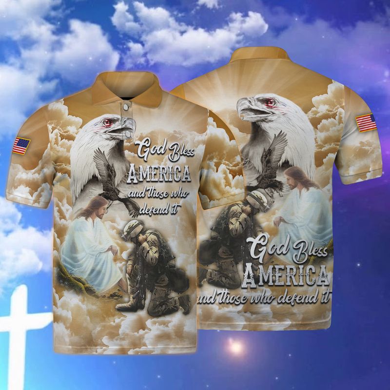 Jesus veteran ealge god bless America and those who defend it 3d shirt, hoodie 2 Jesus veteran ealge god bless America and those who defend it 3d shirt hoodie 1