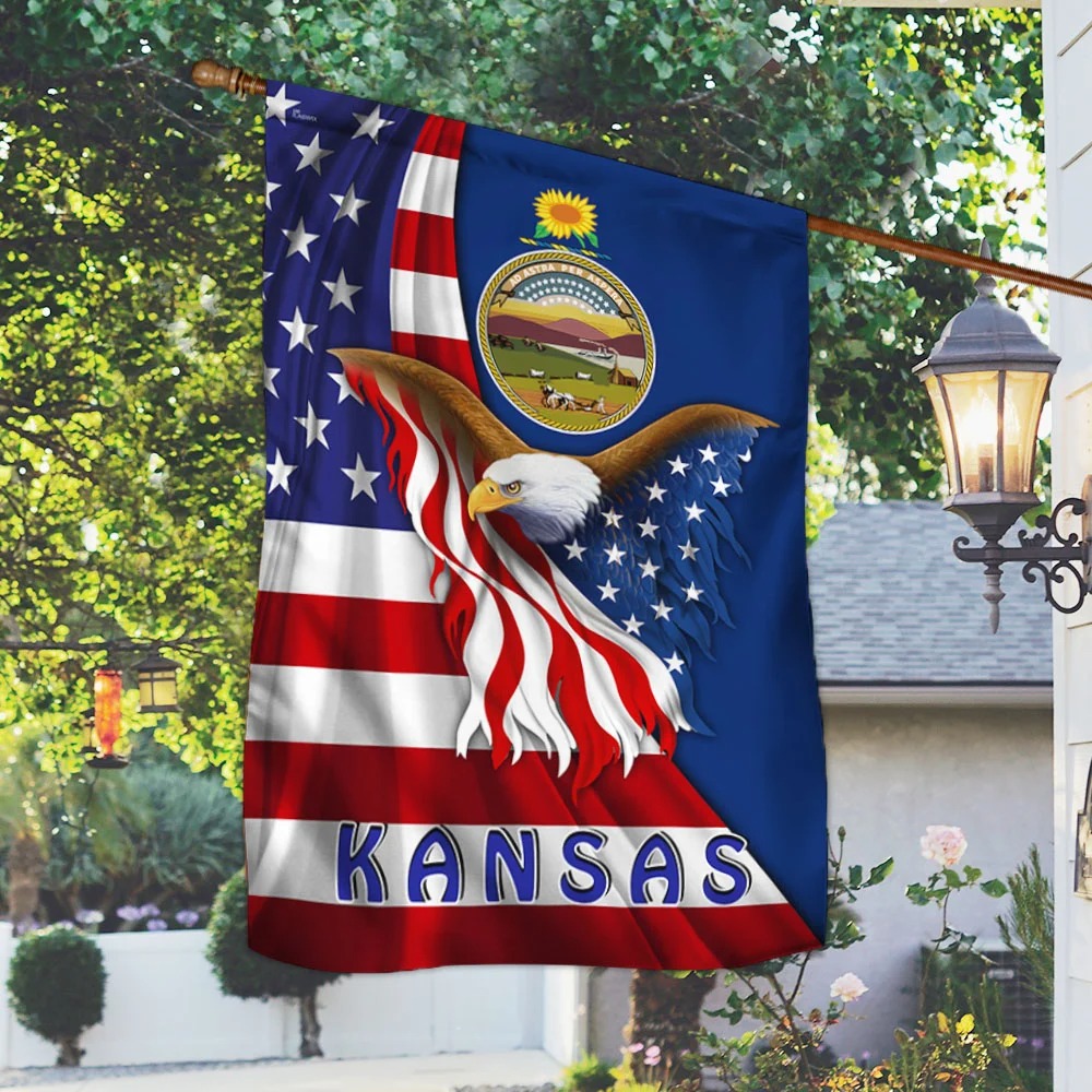 Kansas Eagle Flag1