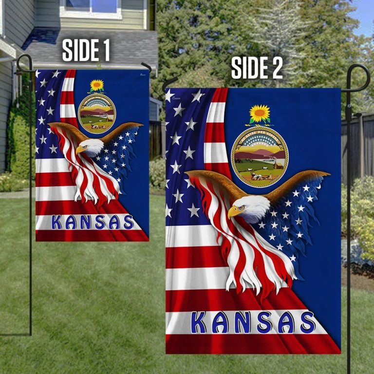Kansas Eagle Flag3