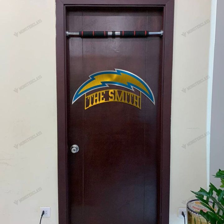 Los Angeles Chargers customized cut metal sign wall decor1