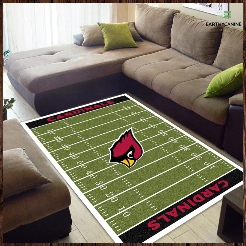 Louisville Cardinal stadium rug 2 Louisville Cardinal stadium rug 1