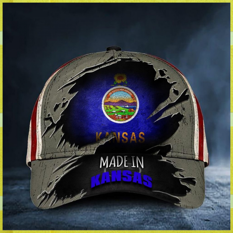 Made In Kansas cap hat 1
