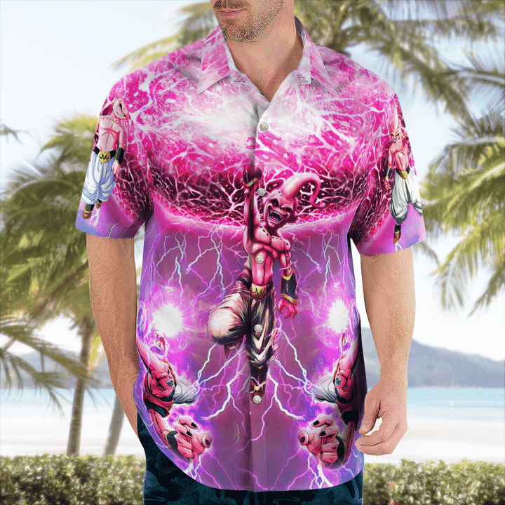 Majin Boo Hawaiian Shirt 4 Majin Boo Hawaiian Shirt2