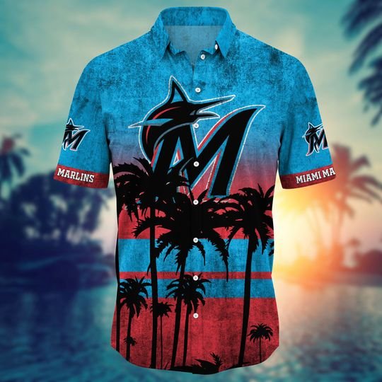 Miami Marlins Hawaiian Shirt1
