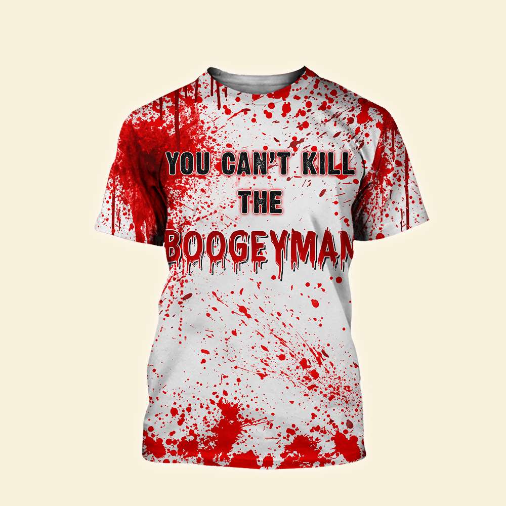 Michael Myers Blood you can't kill the boogeyman 2d shirt hoodie 10 Michael Myers Blood you cant kill the boogeyman 2d shirt hoodie 4