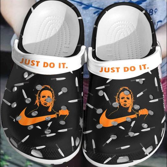 Michael Myers Just Do It Crocband Clog Shoes