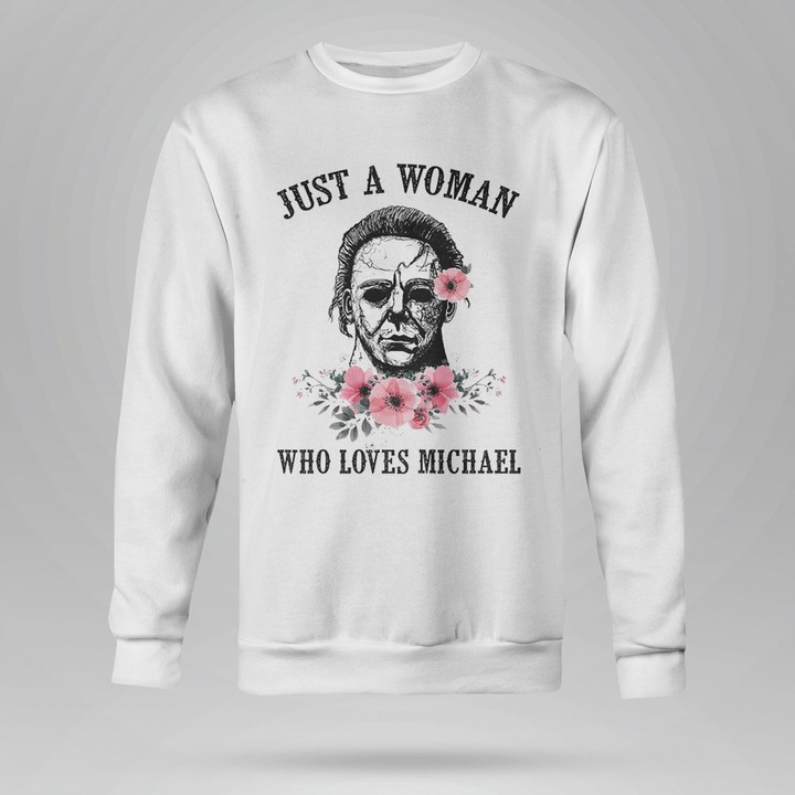 Michael Myers flowers just a women who loves Michael 3d shirt hoodie 7 Michael Myers flowers just a women who loves Michael 3d shirt hoodie 6